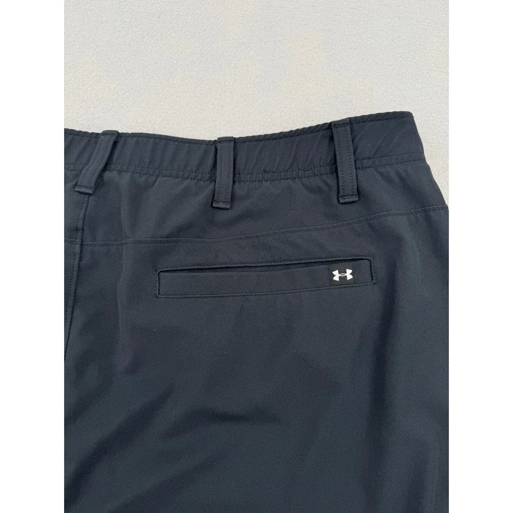 Under Armour Mens Golf Shorts Black Size 40 Lightweight 11